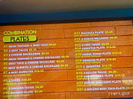 El Rigoberto's menu