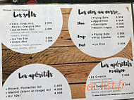 L'alpage menu