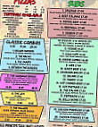 Pizza Mill Sub Factory menu