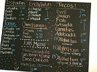 Rodolfo's Taco Shop menu