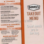Denny's Cardápio