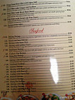 Panda Garden Chinese menu