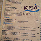 Kisa' Real Italian Food menu