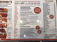 Bhindis menu