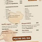 Mios Coffee Expression's menu