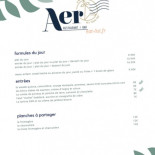 L'aer Cardápio