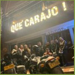 Qué Caraj0 Cardápio