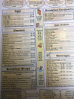 Martindale Chief Diner menu