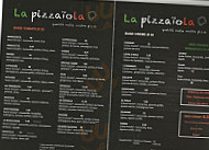 La Pizzaiola menu