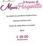 L 'ost Or Eria Genuine Coazze Piola menu