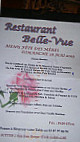 Belle Vue Sarralbe (sutter) menu