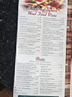 Florina's Woodburning Pizza menu