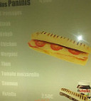 O'dwich Snack menu