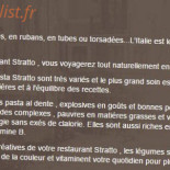 Stratto Cardápio