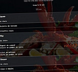 La Tetrade Côte Lac menu