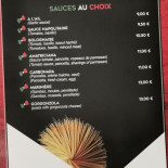 Chez Jeannot Cardápio