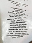 Les Jarres menu