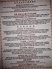 Cafe Maya Cantina menu