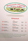 Pizzeria Casa Mia menu