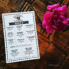 Governor's Tavern menu