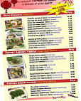 Restaurant Vietnam menu
