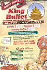 King Buffet menu