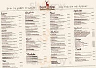 Platzhirsch menu