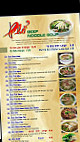 Pho 89 menu