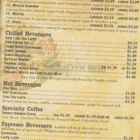 Panera Bread Cardápio