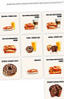 Burger King menu