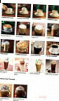 Starbucks Coffee menu