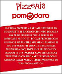 Pizzeria Pomodoro menu