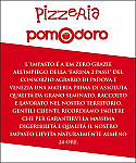 Pizzeria Pomodoro menu