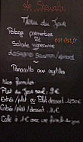 Le Stewala menu