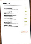 Vallon Du Liban menu
