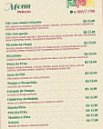 Pizzaria Pulperia menu
