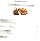 Le Park 45 menu