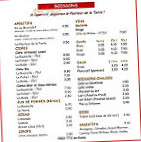 Creperie Tante Germaine menu