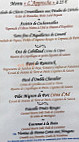 Galimar menu