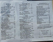 Dinky Diner menu