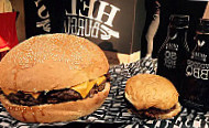 Hell's Burgers food