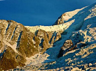 Chalet du Glacier des Bossons outside