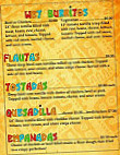 Taco Loco menu