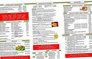 Ashley's Pizzeria Cafe menu