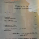 Au Toqué Cardápio