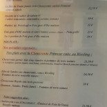 Au Toqué Cardápio