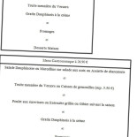La Bourne Cardápio