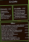 Habanita Chic menu