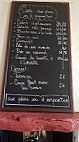 Auberge de Loubens menu