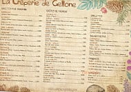 La Creperie De Gellone menu